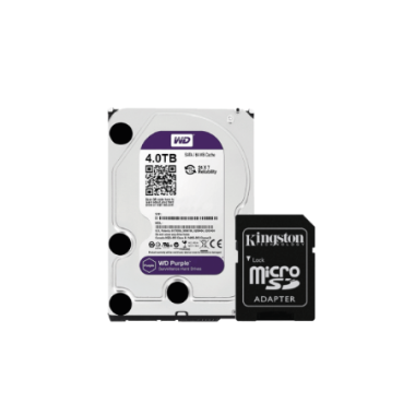 Harddiske og SD kort