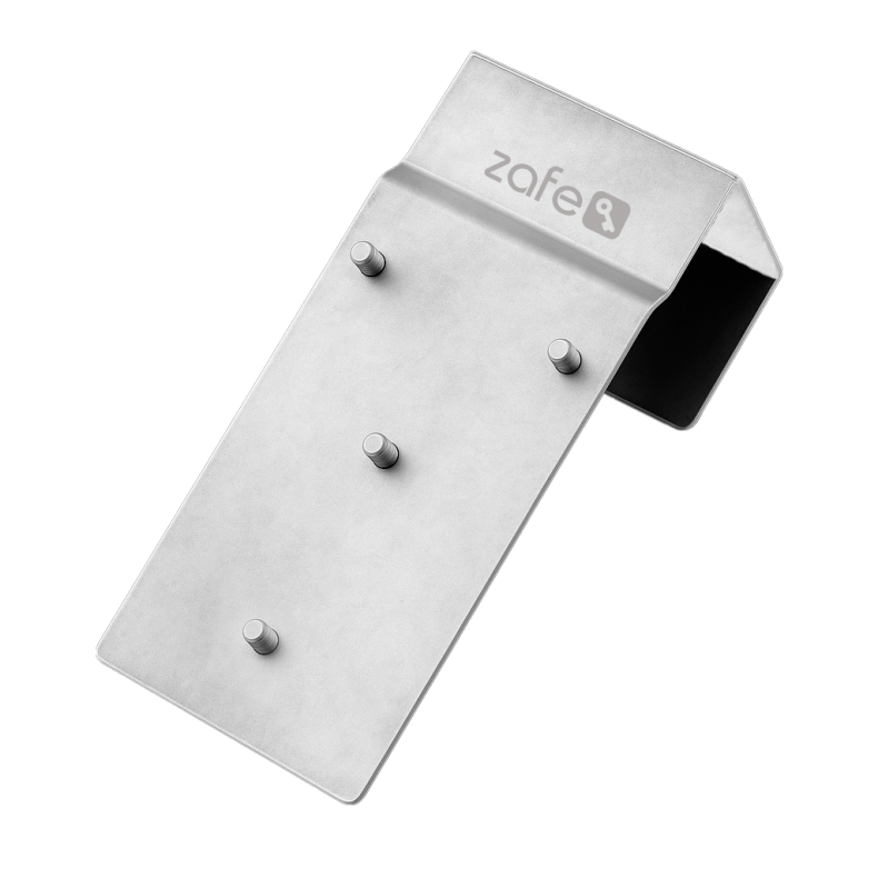Drbeslag, rustfrit stl, til Zafe Keybox