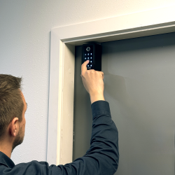 Drbeslag, rustfrit stl, til Zafe Keybox