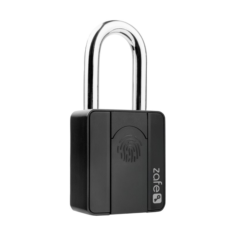 Zafe Padlock FP, IP66 hngels m/fingeraftryk &amp; app
