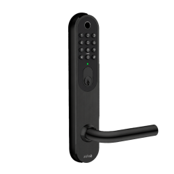 Zafe T-Lock Oval, rustfrit st�l. Fysiske knapper