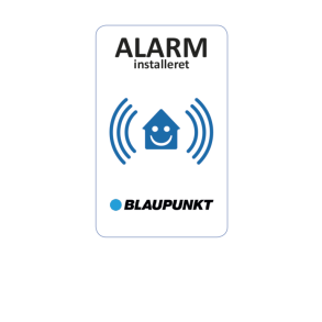 8 stk. Blaupunkt alarmklistermrker