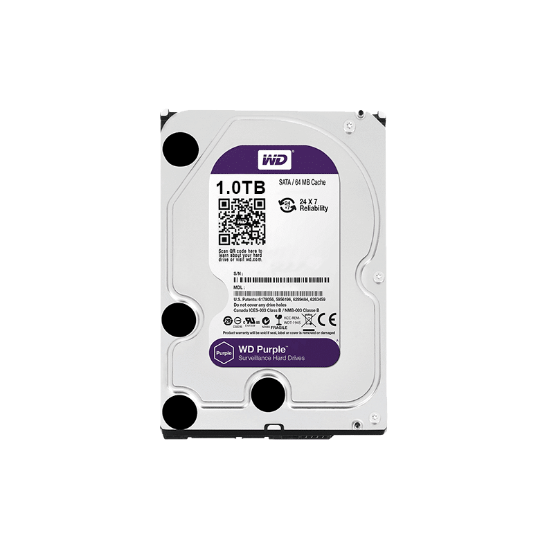 SD kort 32 GBWD Purple 1TB Harddisk