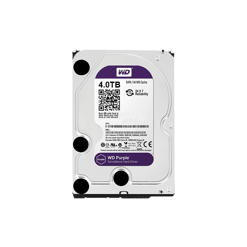 WD Purple 4TB Harddisk