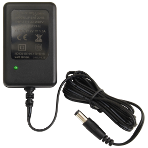 Strmforsyning 12v 1500mA