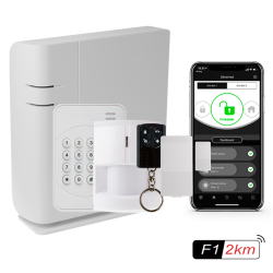  TrueGuard SmartBox Alarmpakke m. fjernbetjening