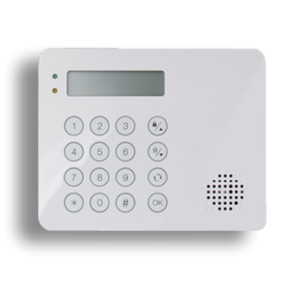 TrueGuard betjenings panel, med display