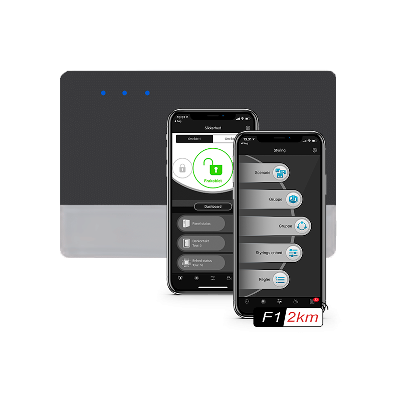 TrueGuard MZ Pro1 kontrolpanel F1