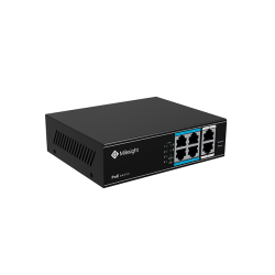 Milesight PoE switch, 4 x PoE, 2 x uplink, 60w
