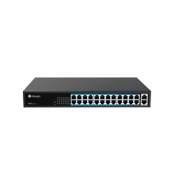  Milesight PoE switch, 24 x PoE, 2 x gigabit uplink, 400w
