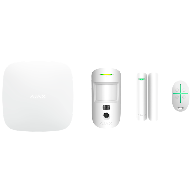 Ajax Hub2 Plus StarterKit med kamera