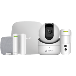 Ajax Hub2 StarterKit med foto, sirene & WiFi kamera
