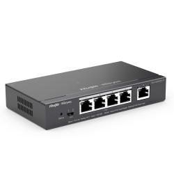 Reyee PoE 4+1 CH Switch med cloud, 54W PoE, 10/100/1000