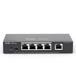 Reyee PoE 4+1 CH Switch med cloud, 54W PoE, 10/100/1000