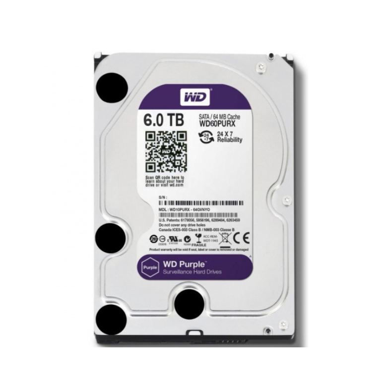 WD Purple 6TB Harddisk