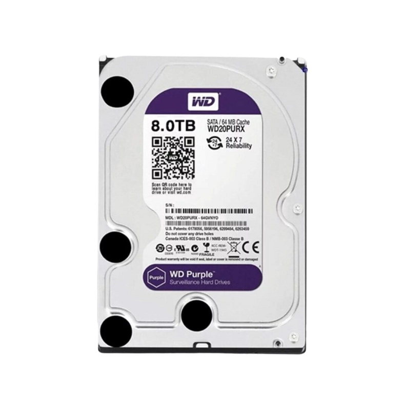 WD Purple 8TB Harddisk