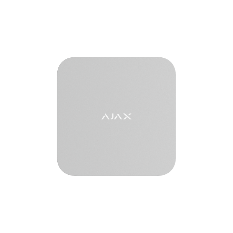 Ajax NVR, 16 kanals, hvid