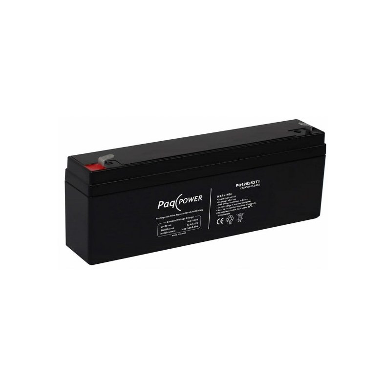 12V/2,2Ah PaqPOWER VRLA battery 5 years Superior