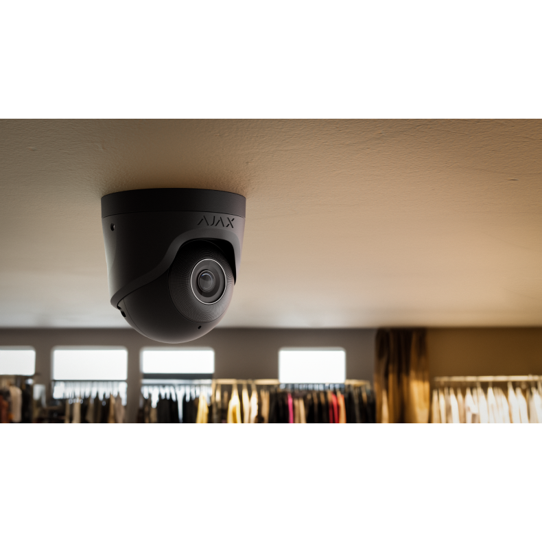 Ajax TurretCam, 5 MP, 2.8 mm, sort