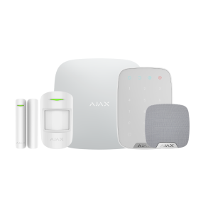Ajax Hub2 StarterKit med sirene & Keypad