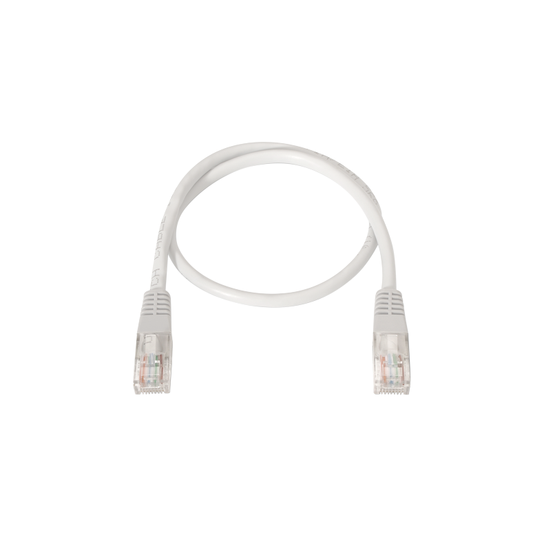 Netvrkskabel 0,3 mtr UTP CAT6 HVID