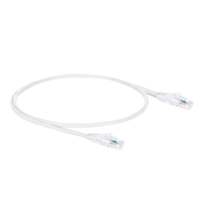 Netvrkskabel 0,5 mtr UTP CAT6 HVID