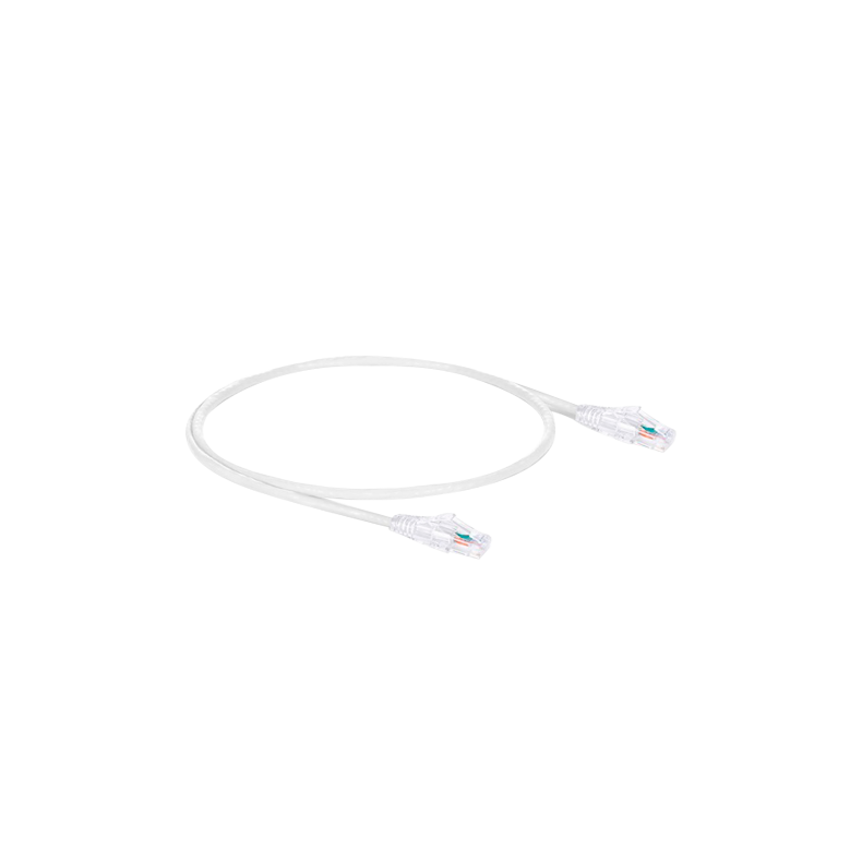 Netvrkskabel 0,5 mtr UTP CAT6 HVID