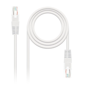 Netvrkskabel 5 mtr UTP CAT6 HVID