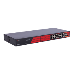 Safire PoE Switch 300W, 14x 30W PoE &amp; 2x 60W Gigabit PoE &amp; 2x Gigabit Uplink, WatchDog