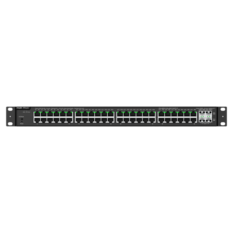 Reyee Switch PoE Cloud Cloud Layer 2 48 Gigabit+ PoE ports 4 Gigabit SFP