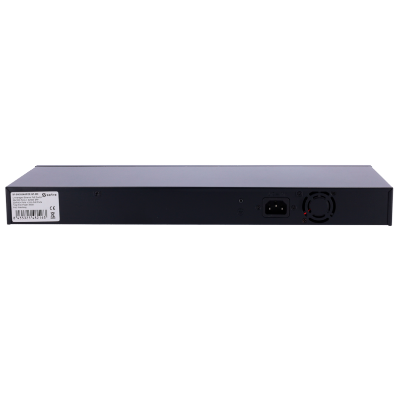  Safire PoE Switch 300W, 22x 30W Gigabit PoE &amp; 2x 60W Gigabit PoE &amp; 2x Gigabit Uplink &amp; 2x SFP, Watc