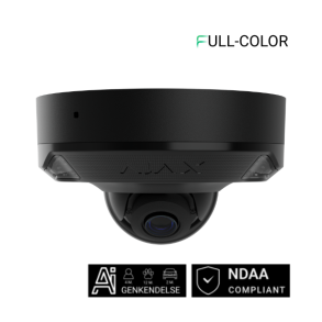 Ajax DomeCam Mini HL (5 Mp/2.8 mm) Sort Full Color