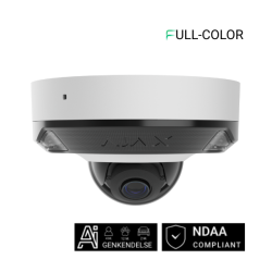 Ajax DomeCam Mini HL (5 Mp/4 mm) Hvid Full Color