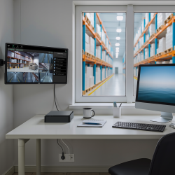 Ajax NVR HAC, 8 kanals med HDMI, sort