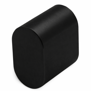 Blind cylinder oval, til afd�kning af cylinderhul, sort