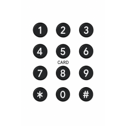 Zafe T-Lock, Fysiske knapper, SCANDI 39mm, rustfrit st�l