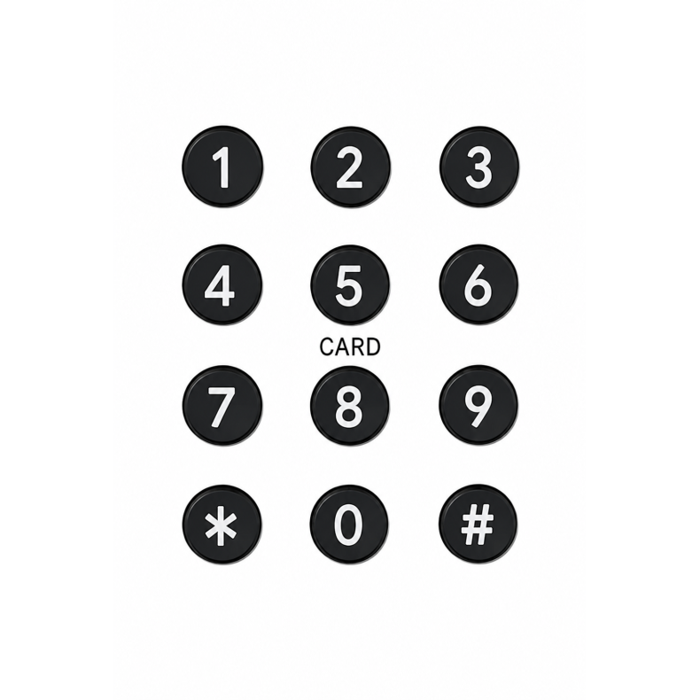 Zafe T-Lock, Fysiske knapper, SCANDI 39mm, rustfrit st�l