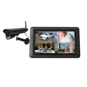 Trdls HD videoovervgningsst m. PIR kamera