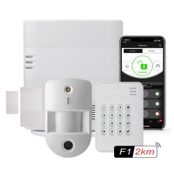 IP alarm med foto pir, magnetsensor og tastatur