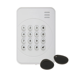 TrueGuard tastatur m. brikl�ser og 2 brikker