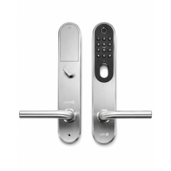 Zafe T-Lock Oval, rustfrit st�l. Fysiske knapper