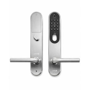 Zafe T-Lock Oval, rustfrit st�l. Fysiske knapper