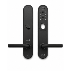 Zafe T-Lock Oval, rustfrit st�l. Fysiske knapper