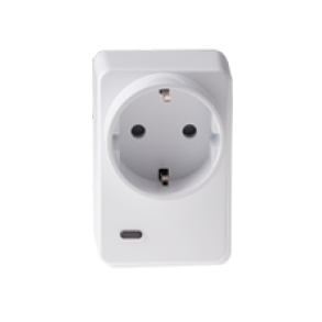 TrueGuard 868-F1 Tnd/slukmodul til stikkontakt med mler